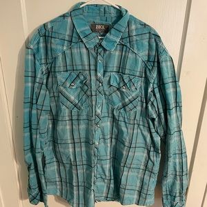 BKE Pearl snap shirt